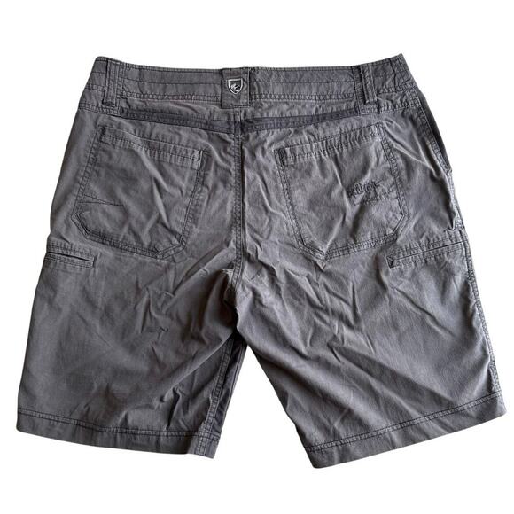 Kuhl Radikl Hiking Shorts Mens Size 34 Gray 10” Performance Stretch UPF 50+ - Picture 2 of 10